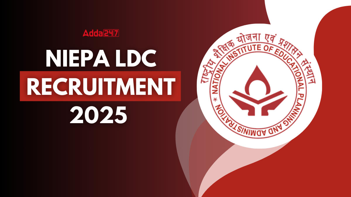 NIEPA LDC Recruitment 2025