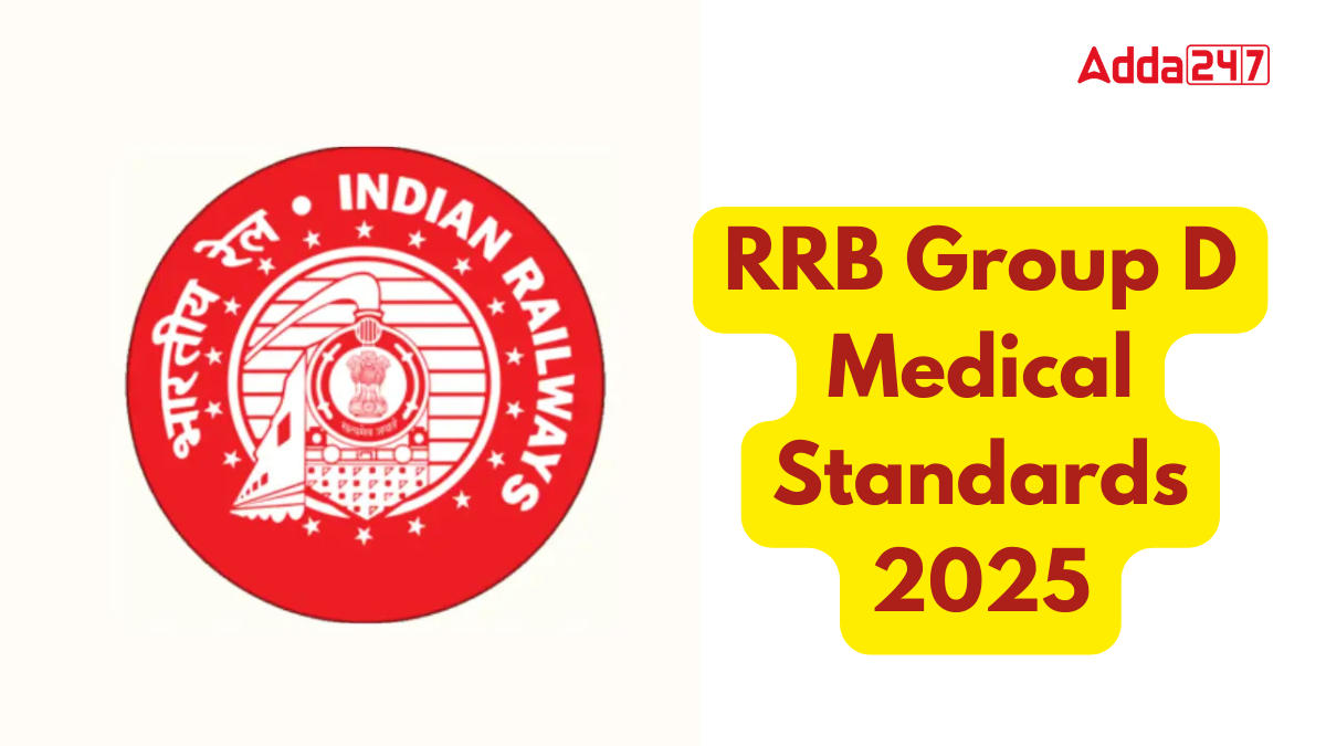 RRB Group D Medical Standards 2025