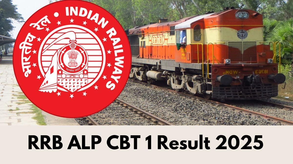 RRB ALP CBT 1 Result 2025