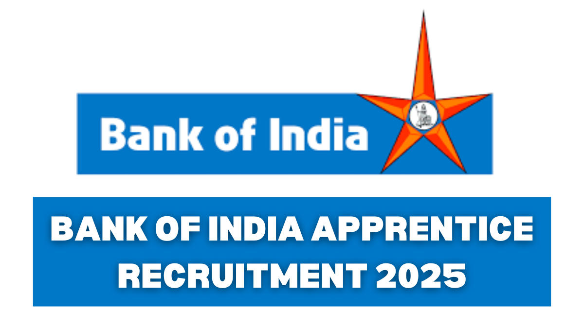 Bank of India Apprentice Recruitment 2025