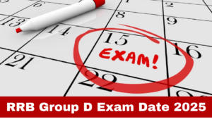 Railway RRB Group D Exam Date 2025