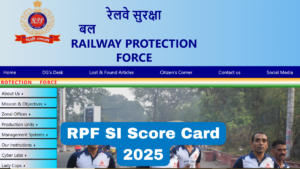 RPF SI Score Card 2025