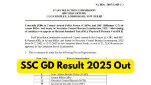 SSC GD Result 2025 (2)