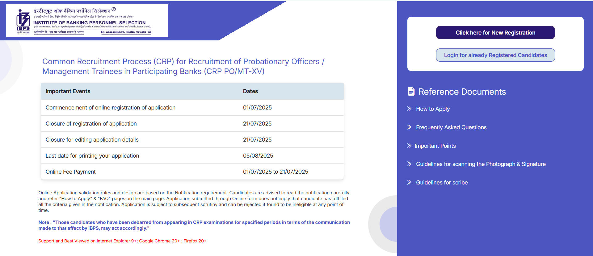 Apply Online