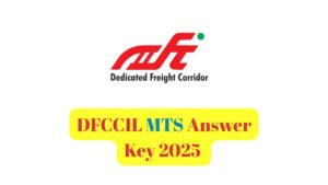 DFCCIL MTS Answer Key 2025