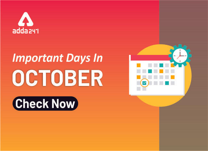 Important Days in October