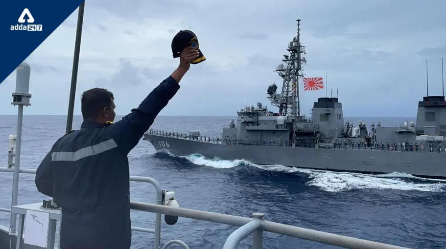 India-Japan conducted a Maritime Partnership exercise (MPX) in the Andaman Sea