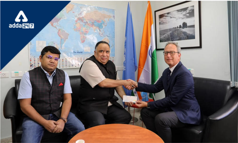 India provides UNRWA with donation of USD 2.5 million for Palestinian refugees