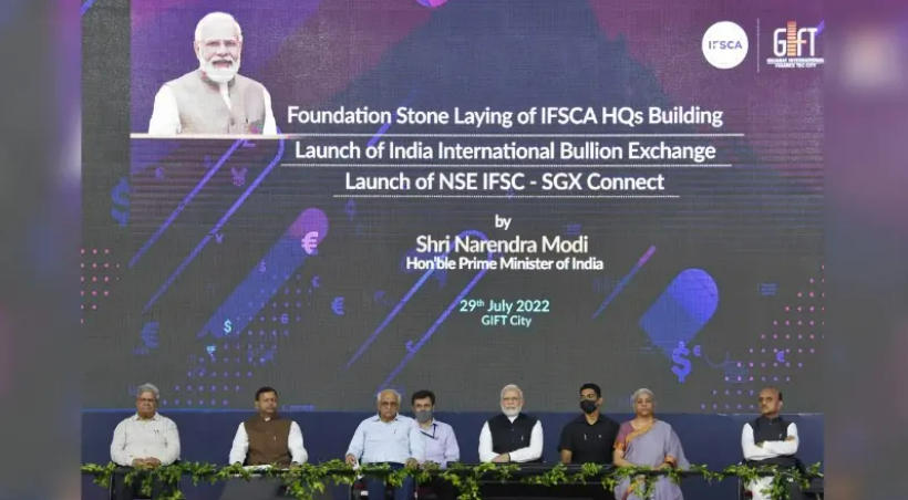 PM Narendra Modi launches International Bullion Exchange IIBX in GIFT-City