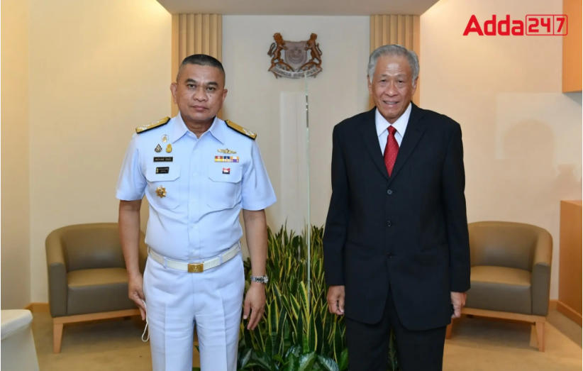 Singapore awarded ‘Meritorious Service Medal’ to Lamba, Former Navy Chief of India