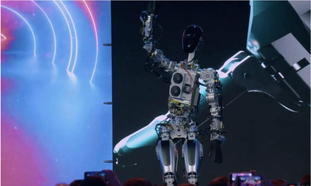Optimus robot’s prototype unveiled by Elon Musk, CEO of Tesla