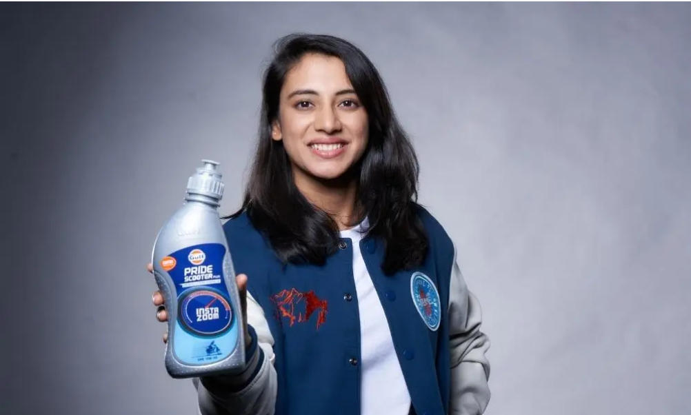 Indian Cricketer Smriti Mandhana unveiled as Gulf Oil India ambassador