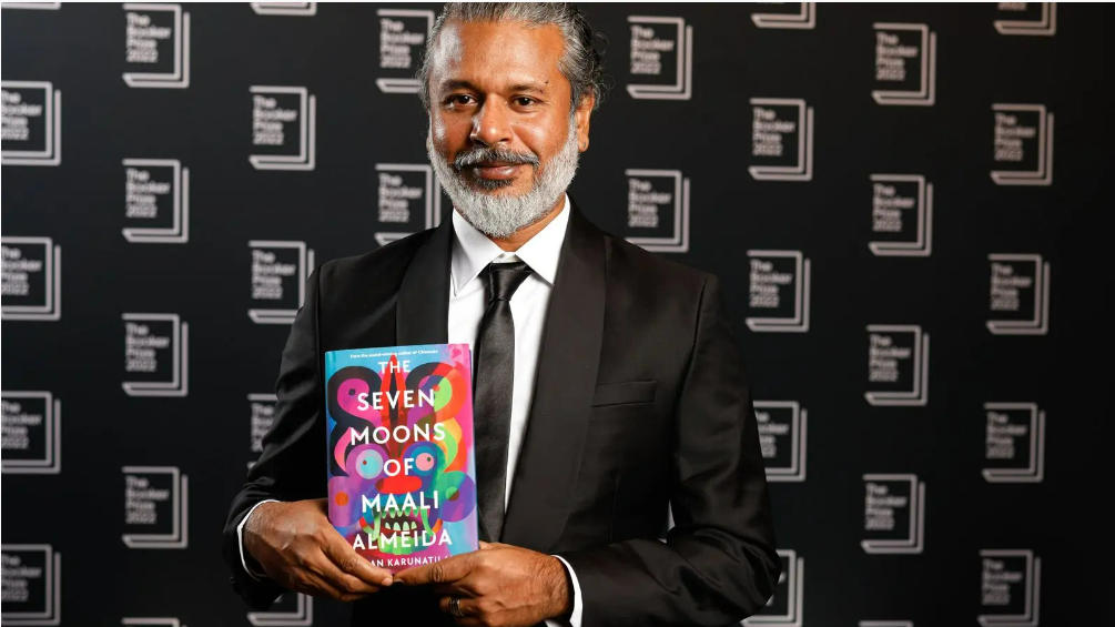 Sri Lankan author Shehan Karunatilaka won Britain’s Booker Prize 2022