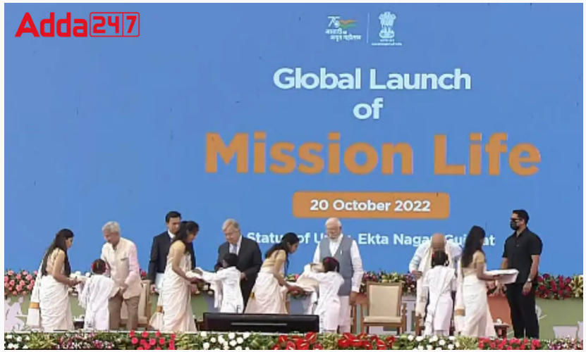 Mission LIFE movement launched by PM Modi at Kevadiya
