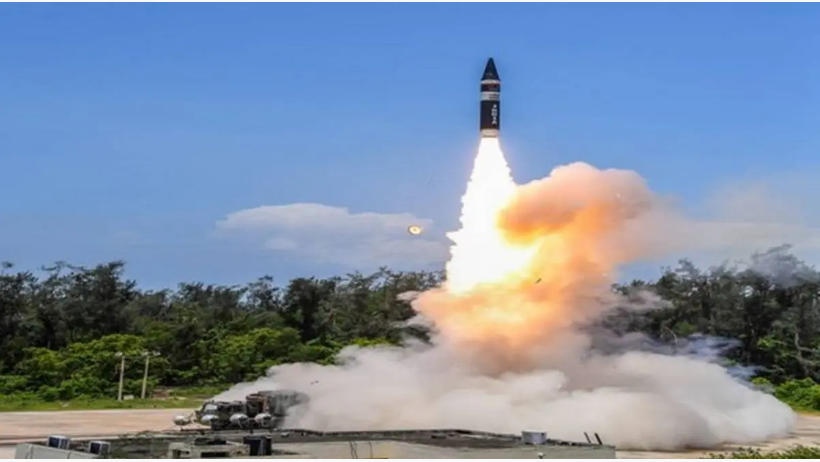 Nuclear capable Agni Prime missile successfully tested by India