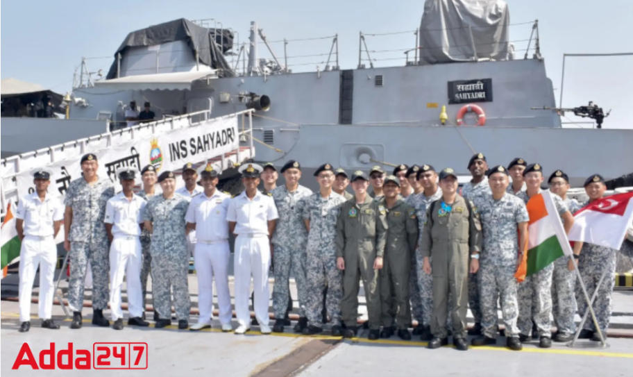 SIMBEX 2022 maritime exercise between Singapore and India