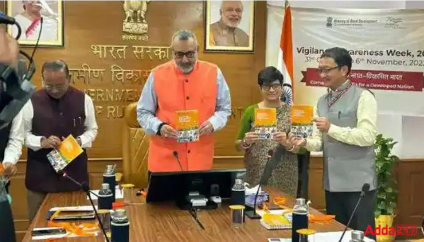 Giriraj Singh Unveiled Panchayati Raj’s Rural Development Agenda Booklet