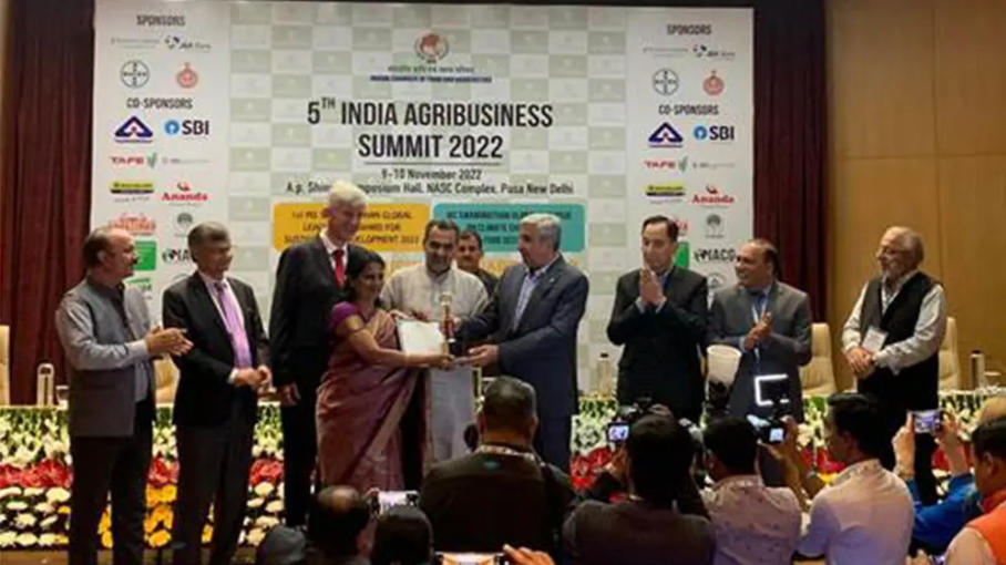 National Fisheries Development Board awarded “India Agribusiness Awards 2022”