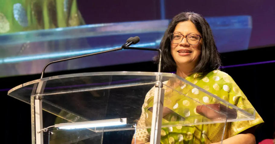 Veena Nair won Prime Minister’s prize in Australia