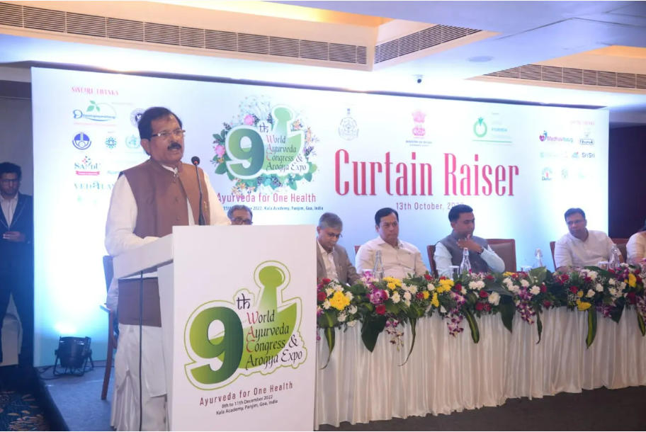 9th World Ayurveda Congress and Arogya Expo 2022 Inaugurated in Goa