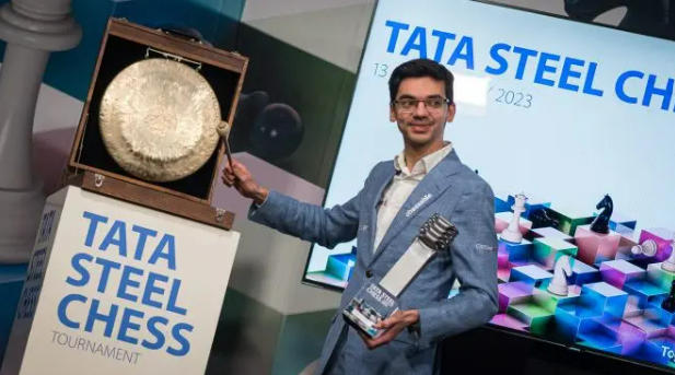 Dutch player Anish Giri wins Tata Steel Masters 2023