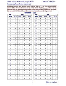 MPSC Group B Assistant Section Officer Mains Exam Paper 2 2017 Answer key – Marathi govt jobs_2.1