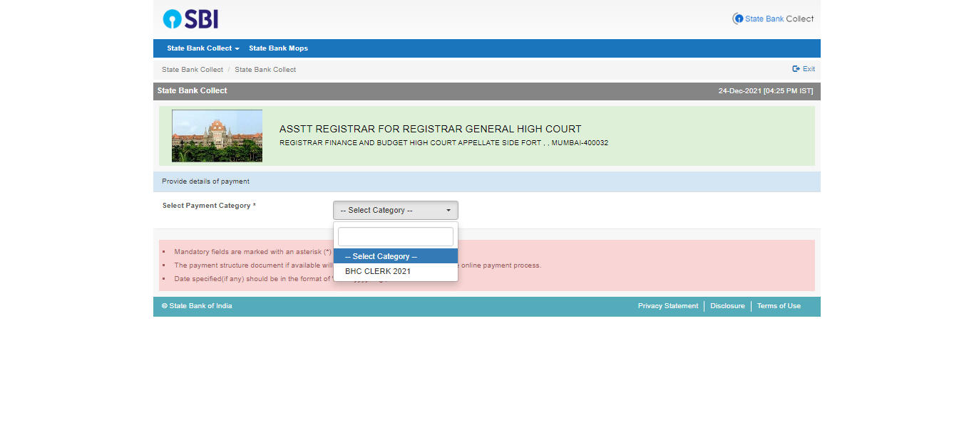 How to Apply Online for Bombay High Court Bharti 2021