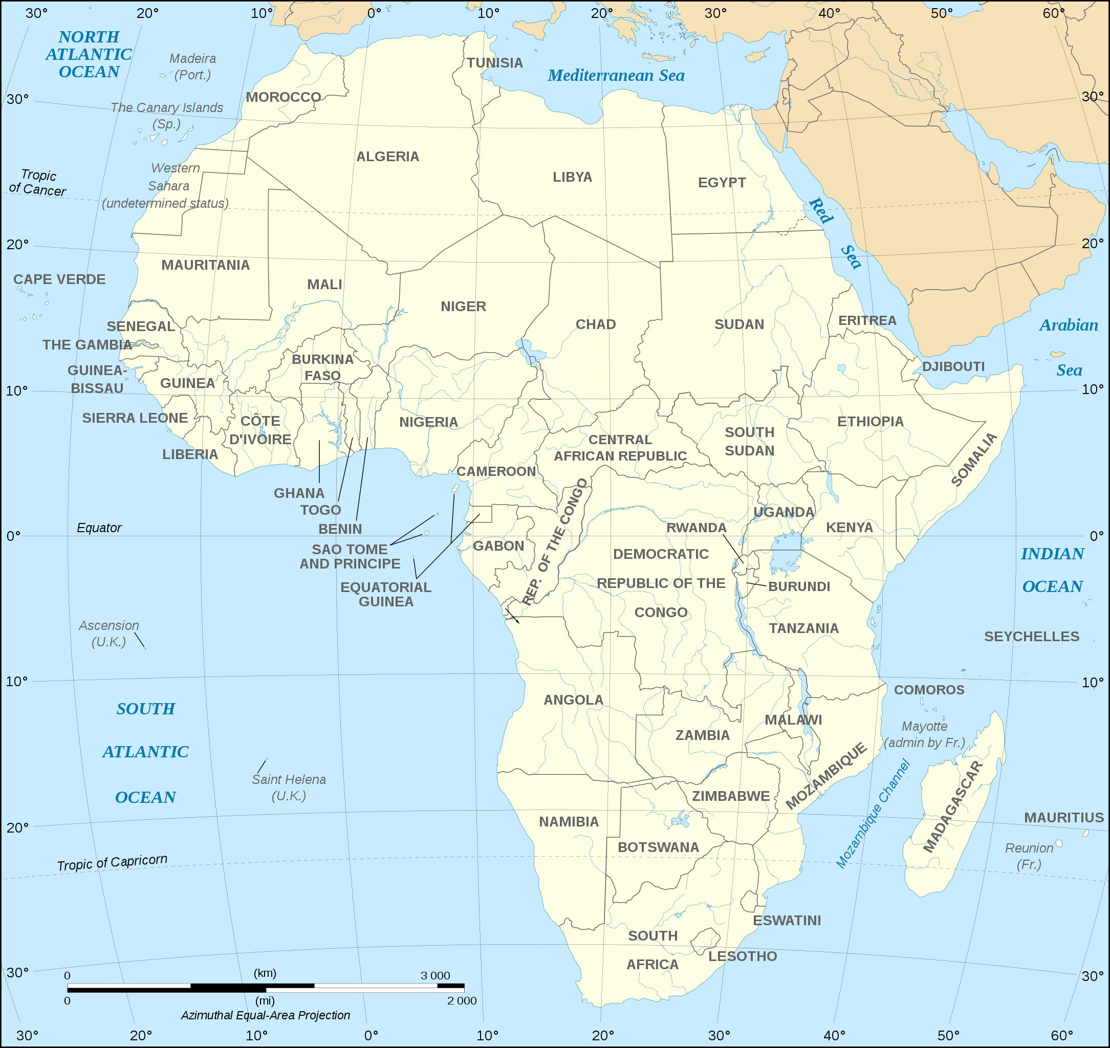 7 Continents of the World