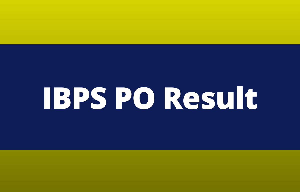 IBPS PO Final Result 2023