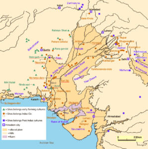 Indus Valley Civilization map