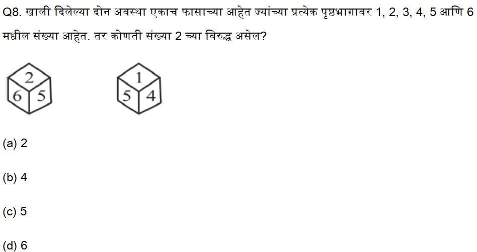 कृषी व वन विभाग परीक्षा बुद्धिमत्ता चाचणी क्विझ: 29 जुलेे 2023_6.1