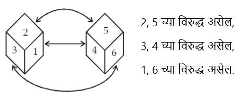 घनाकृती ठोकळे, क्यूब्स आणि डाइस रिझनिंग ट्रिक्स : MAHA TET अभ्यास साहित्य_7.1