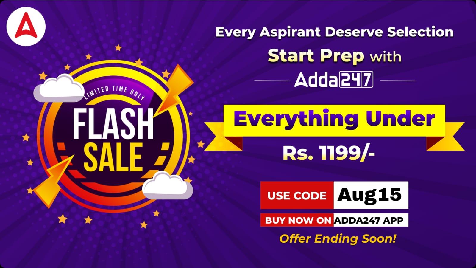 Every Aspirant Deserve Selection, Everything Under 1199