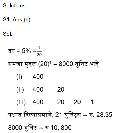 महाराष्ट्र राज्य पुरवठा निरीक्षक अंकगणित चाचणी दैनिक क्विझ : 4 नोव्हेंबर 2023_7.1