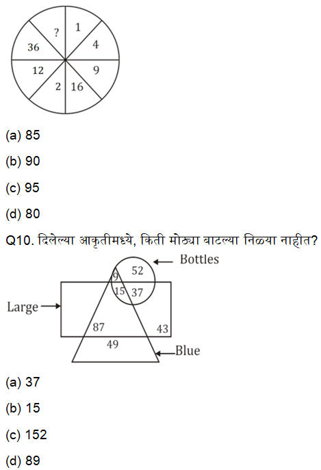 महाराष्ट्र ZP आणि Finance Department भरतीसाठी बुद्धिमत्ता चाचणी दैनिक क्विझ : 21 नोव्हेंबर 2023_4.1