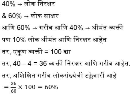 टक्केवारी: सूत्र, युक्त्या आणि नमुना प्रश्न, अन्न व नागरी पुरवठा भरतीसाठी अभ्यास साहित्य_4.1