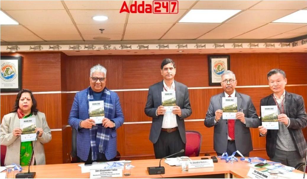 Bhupender Yadav Releases Report on Status of Leopards in India| भूपेंद्र यादव यांनी भारतातील बिबट्यांच्या स्थितीबाबत अहवाल जारी केला