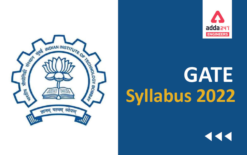 GATE Syllabus 2022