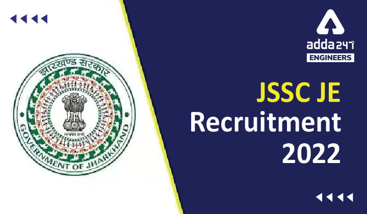 JSSC JE Recruitment 2022