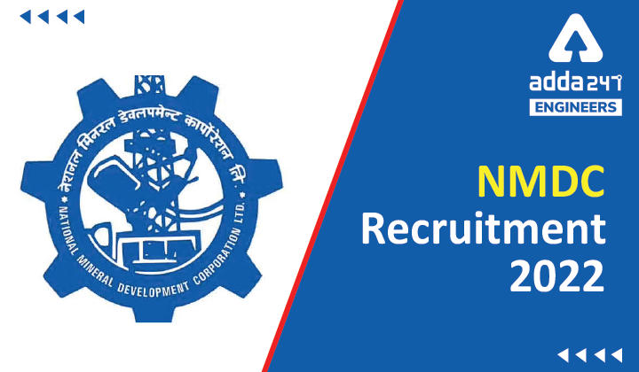 NMDC Recruitment 2022