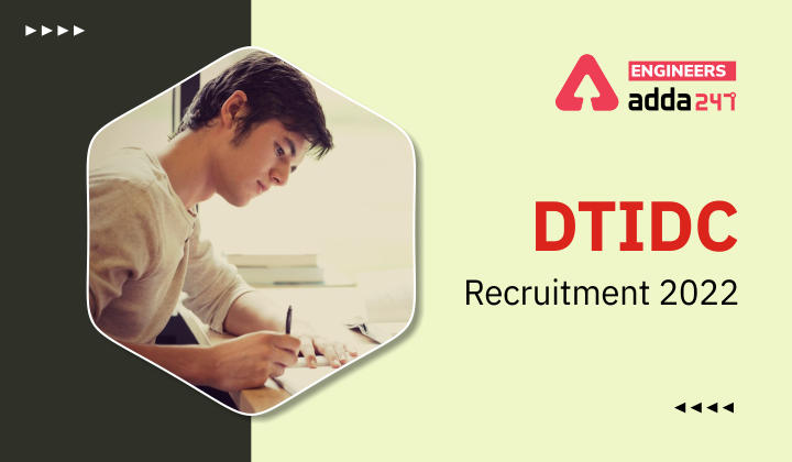 DTIDC Recruitment 2022, Apply Offline For Various Engineering Posts |_30.1
