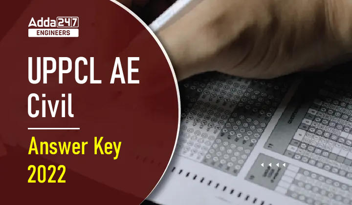 UPPCL AE Civil Answer Key 2022