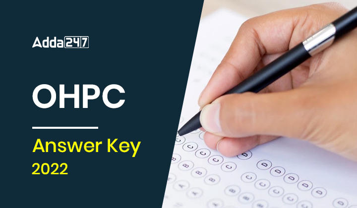 OHPC Answer Key 2022