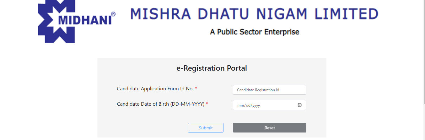 MIDHANI MT Admit Card 2022