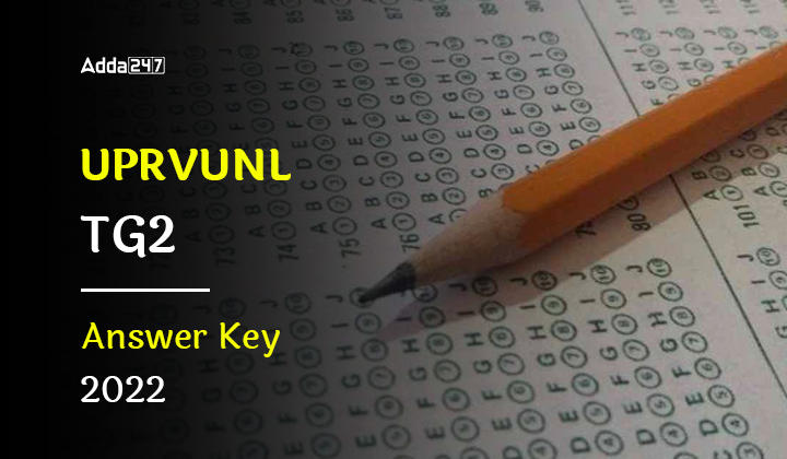 UPRVUNL TG2 Answer Key 2022