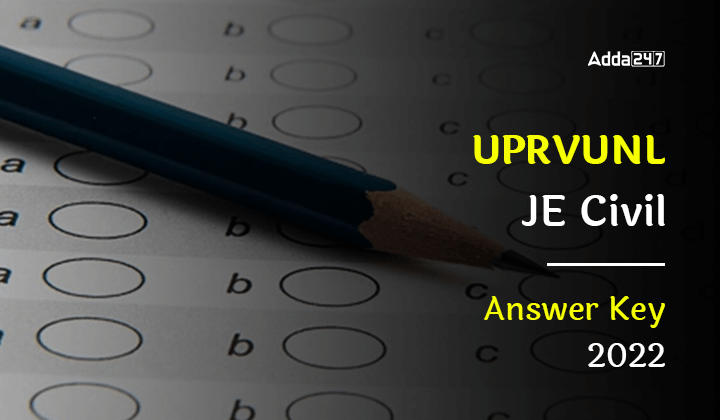 UPRVUNL JE Civil Answer Key 2022