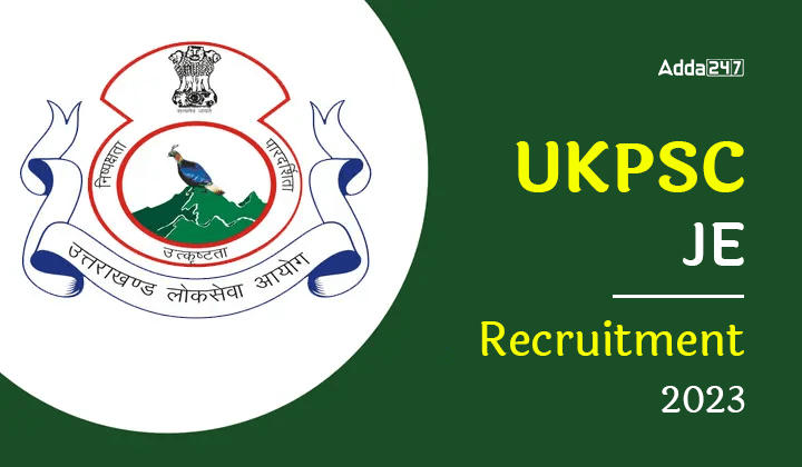 UKPSC JE Recruitment 2023
