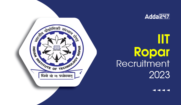 IIT Ropar Recruitment 2023