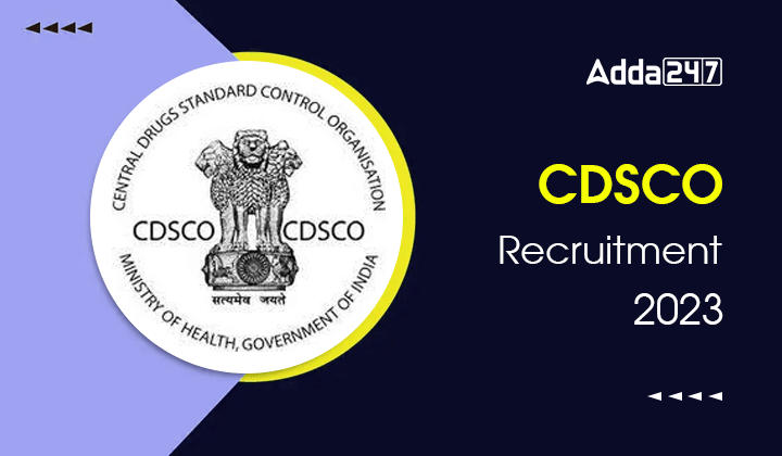 CDSCO Recruitment 2023