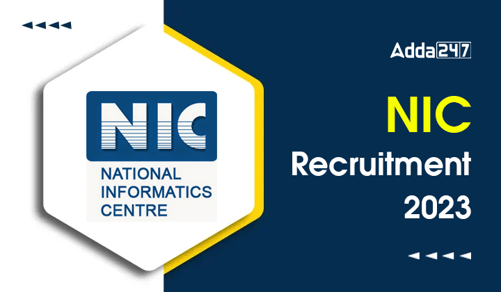 NIC Recruitment 2023